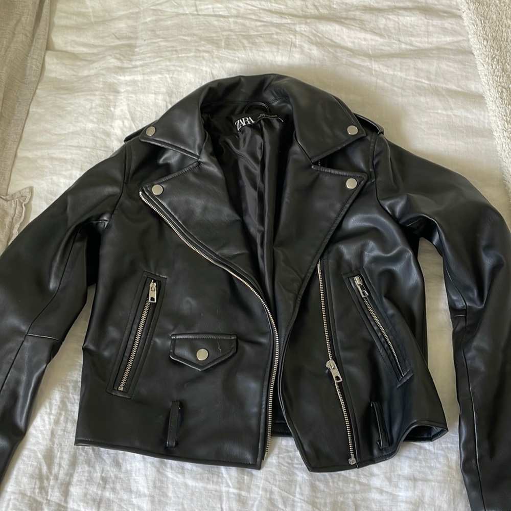 Zara “leather” jacket